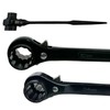 HXymxkeqi 1PCS Multi-Function Podger Ratchet Spanner, 24mm & 30mm 6-Point