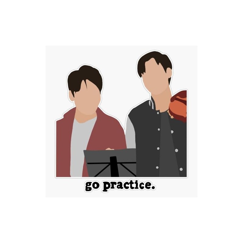 Twoset violin Bumper Sticker Vinyl Decal 5 inches