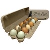 Cackle Hatchery Printed Paper Pulp Egg Cartons - Fresh Eggs
