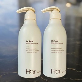 Haar Dr. Ran Egg Derived Protein Shampoo 500ml+500ml Hair Loss Shampoo / 하아르 닥터란 계란유래단백질 샴푸 500ml+500ml 탈모샴푸