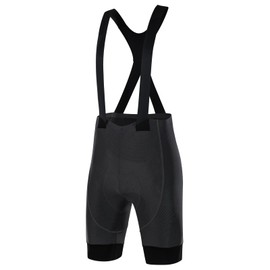 Suntic Men's Cycling Pants, Bib Pants, For Spring and Summer, 4D Padded, For Spring, Summer, Bicycle, Elastic, Sweat Absorbent, Quick Drying, Cycling Pants, Black, M