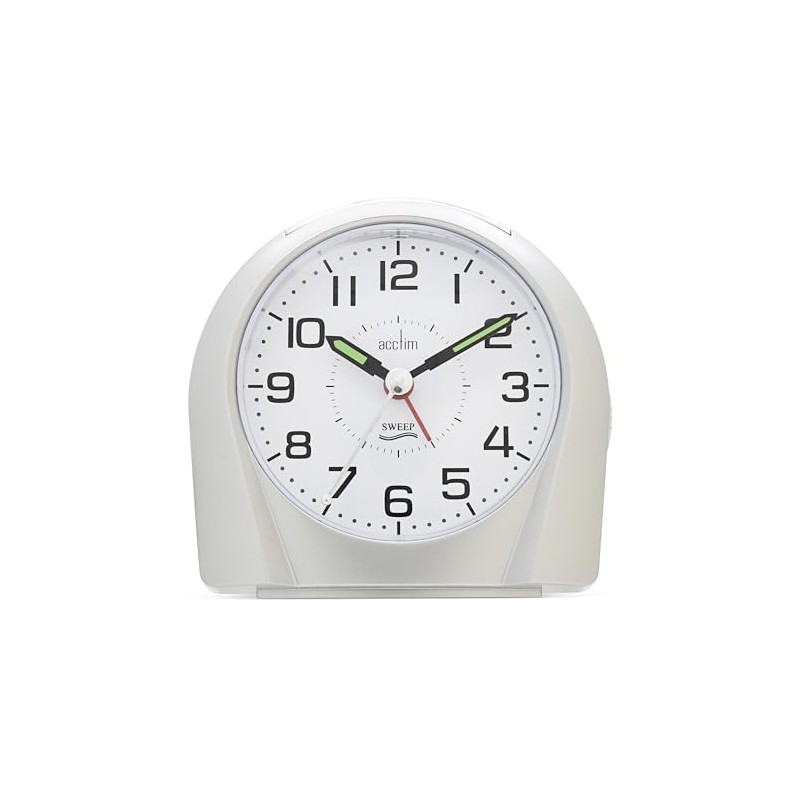 acctim 14117 Europa silence tick alarm clock
