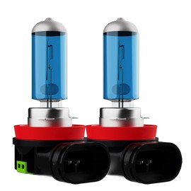 ZPXGIZT Fog Light Bulbs Fit For Honda Pilot 2006-2018, H11 High Performance Fog Lights Halogen Light Bulb, 6000K White Light, Pack of 2