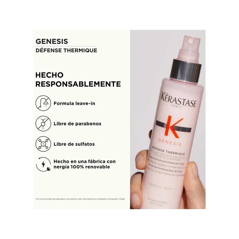 Termoprotector Anti Cada Krastase Gnesis 150ml