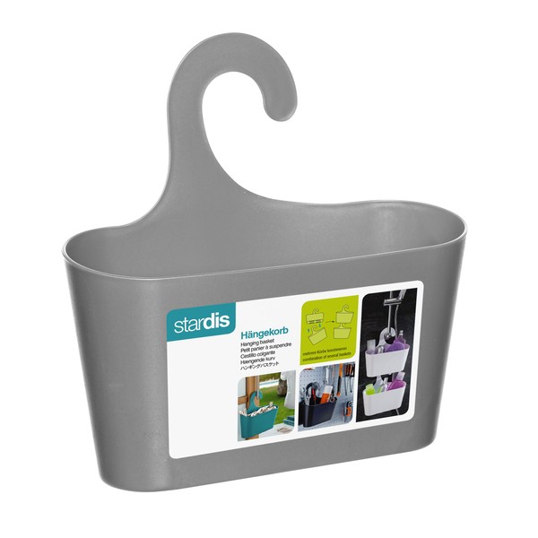 Shower Basket with Hooks for Hanging Bath Utensil Hanger