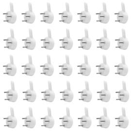 Yinpecly 80Pcs Hardwall Hanger Mount Non-Mark Hook Photo Picture Frame Hanger Invisible Nail Hangers No Damage Wall Hangers for Hardware Fasteners Concrete Hooks Wall Wallpaper Walls Wooden Doors