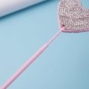 Espejo Para Extensiones De Pestañas, Forma Corazón Diamantes