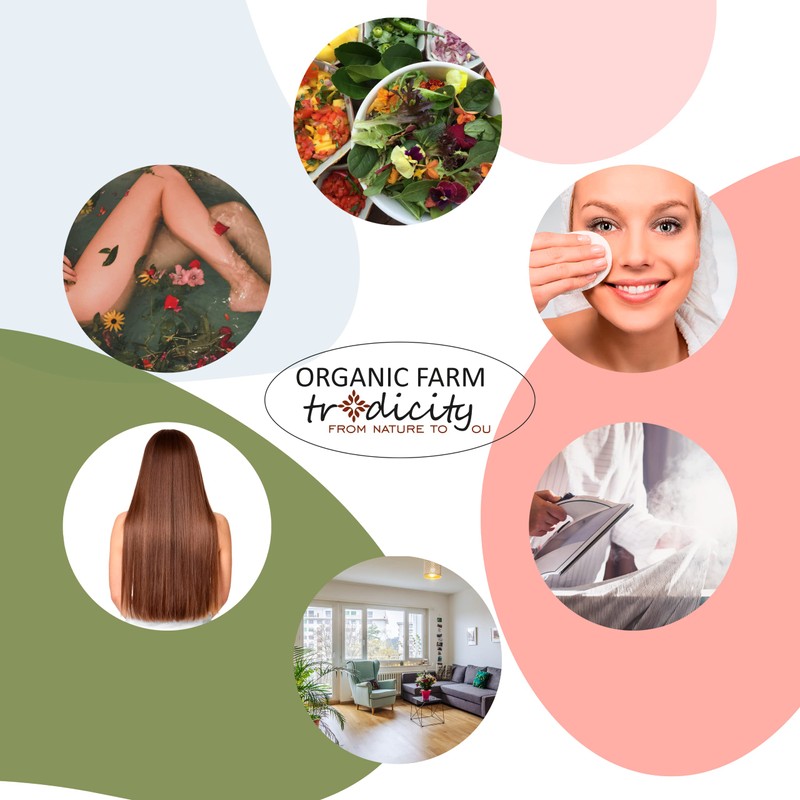 Organic Farm Organic Cornflower Water - Flower Water Anti-Dark Circles,