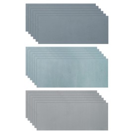 HARFINGTON 18pcs Sandpaper 3000 5000 7000 High Grit 9 x 3.6 Inch Silicon Carbide Abrasive Wet Dry Sanding Sheets for Wood Finishing, Metal Sanding, Automotive Polishing