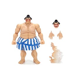 Jada Street Fighter II E. Figura de acción Honda – Juguetes de escala 1:12 – 6 pulgadas de alto, totalmente articulado, embalaje de coleccionista