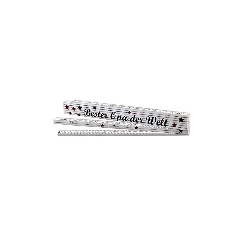 Ruler "Bester Opa der Welt" - Gift - Grandfather for