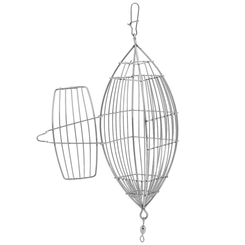 Fishing Bait Cage Stainless Steel Lure Cage Carp Fishing Trap
