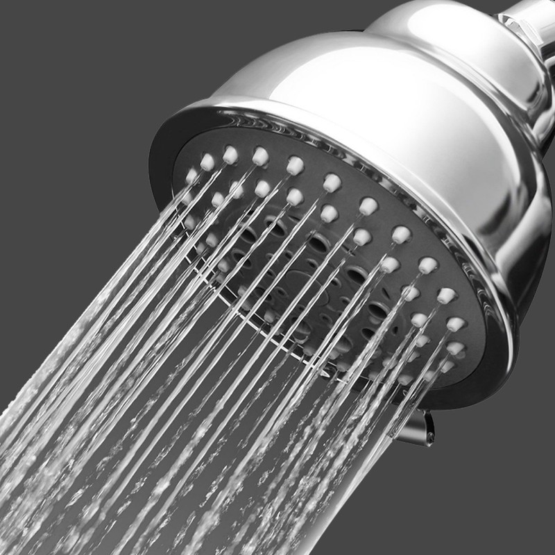 G1/2in 5 Functions Adjustable Shower Head Top Spray Head for