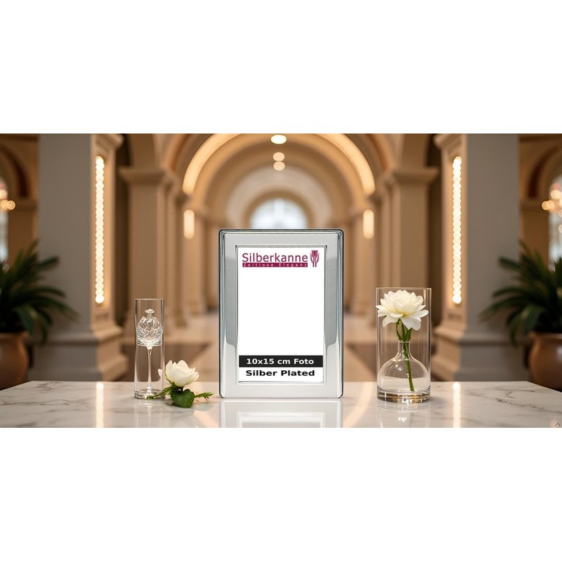 SILBERKANNE Frankfurt Picture Frame 10 x 15 cm Photos Premium