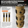 Dizetion 6" Coyote Brown Suppressor Cover, 2200°F Heat Resistant
