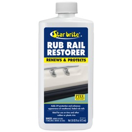 STAR BRITE Rub Rail Restorer & Protectant Spray - Expertly Cleans, Revitalizes & Shields Boat Rub Rails - 16 OZ (086716)