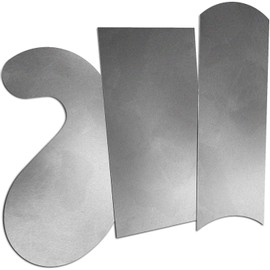 ATLIN Cabinet Scraper Card Set - Curved 3pc