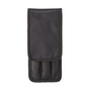 Muji 83525446 Nylon Makeup Brush Pouch, Black, Approx. 3.3 x