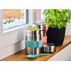 moses. Fernweh 82496 Thermal Food Container - Turquoise Stainless Steel