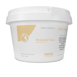 Fatima's Garden - 100% Natural Ghassoul Clay Powder with Argan Oil & Eucalyptus for Face, Hair and Hammam - 425 g