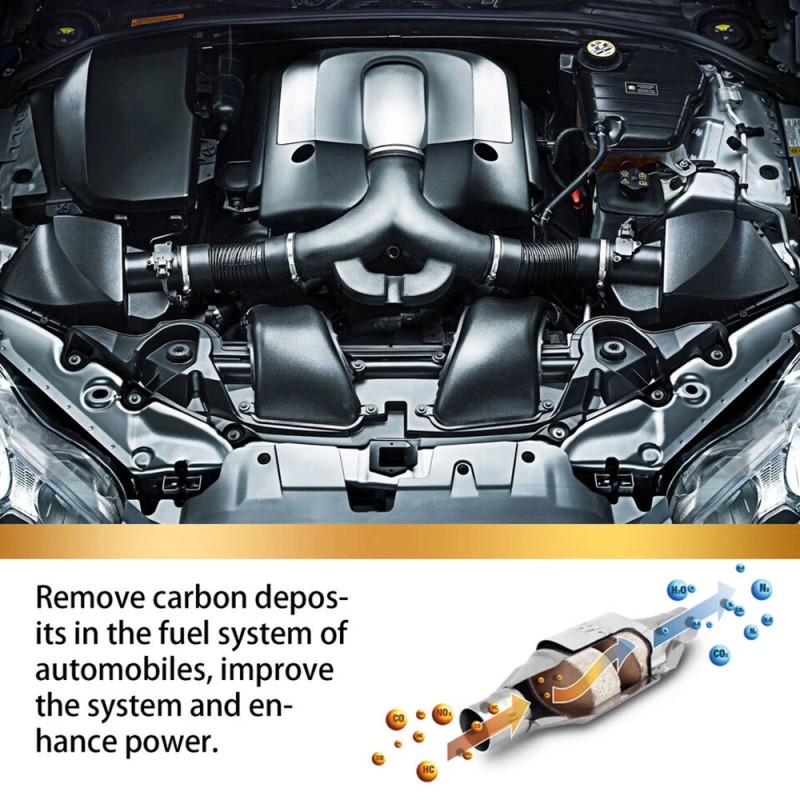 5PCS Instant Car Exhaust Handy Cleaner Catalytic Converter Easy To