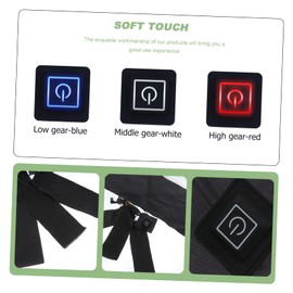 OATIPHO 3sets Usb Heated Clothing Pad Temperature Control Heating Mat for Wear Lightweight Travel Heater for Cold Weather