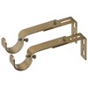 Ivilon Adjustable Brackets for Curtain Rods - for 1 or