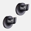2 Pack Oil Rubbed Bronze Towel Hook for Bathroom Modern
