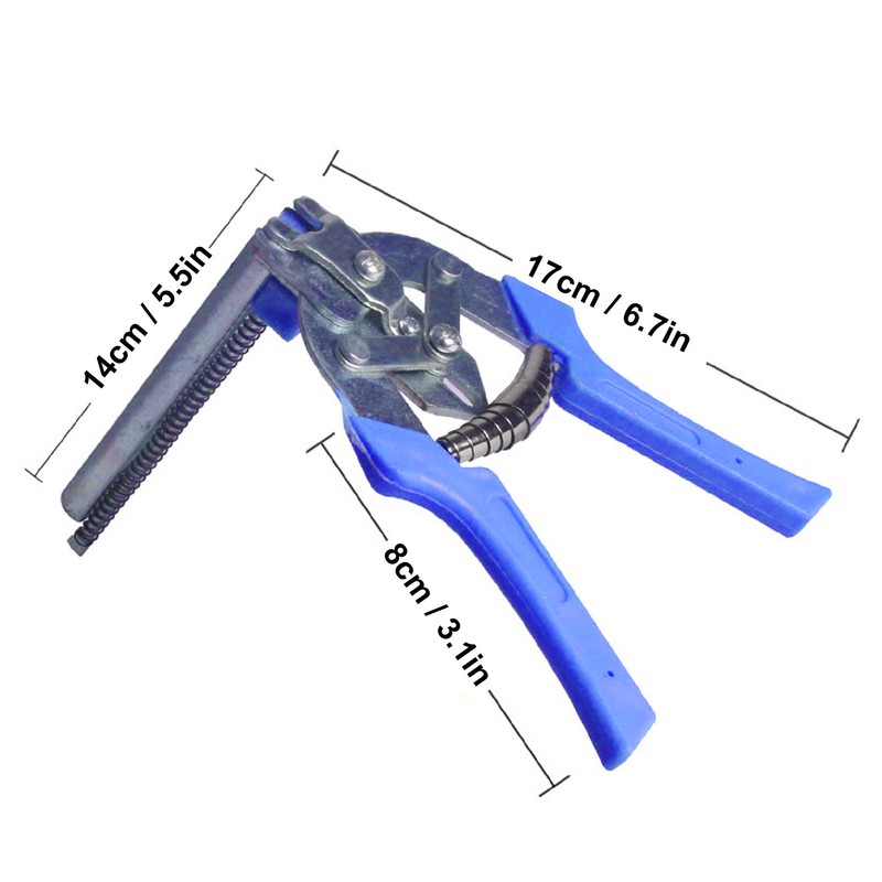 Pig Ring Pliers Kit for Chicken Duck Goose Dog Rabbit