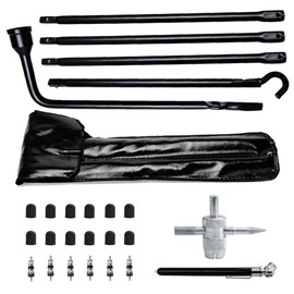 YQCSO Spare Tire Removal Tool Kit Tire Lug Wrench Handle Tire Removal Replacement Kit Fit For 2003-2022 Dodge Ram 1500 Fit for Dodge Durango Dakota Journey Jeep Gladiator
