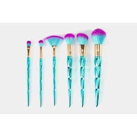 Lurella Cosmetics “Aquamarine” Makeup Brush Set