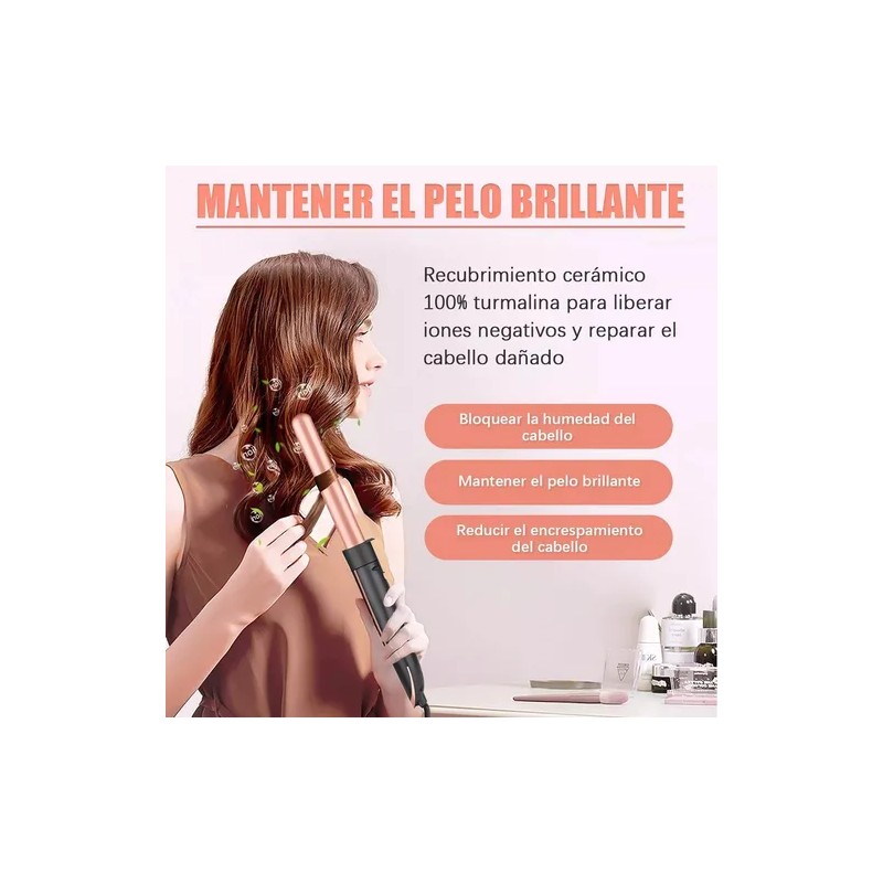 Rizadora Cabello Cerámica Profesional Salón Belleza 5 En 1