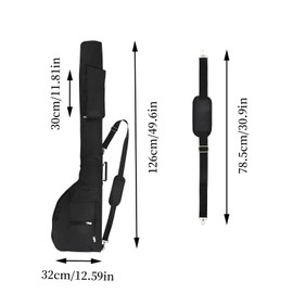 Golf Bag Small, Golf Travel Bag Mini, Portable Foldable Golf Clubs Golf Bag, Golf Club Mini Carry Bag, Golf Travel Bag for Up to 10 Golf Clubs, Golf Bag Waterproof for Women, Men