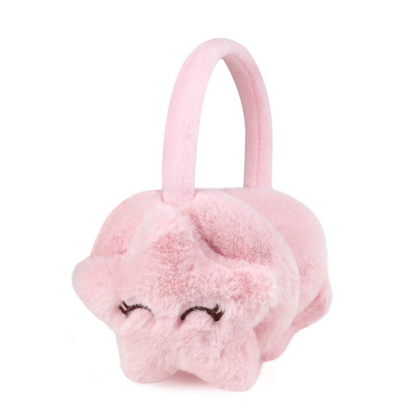 IPenny Adjustable Ear Warmers, Plush Winter Ear Muffs, Cold Protection,