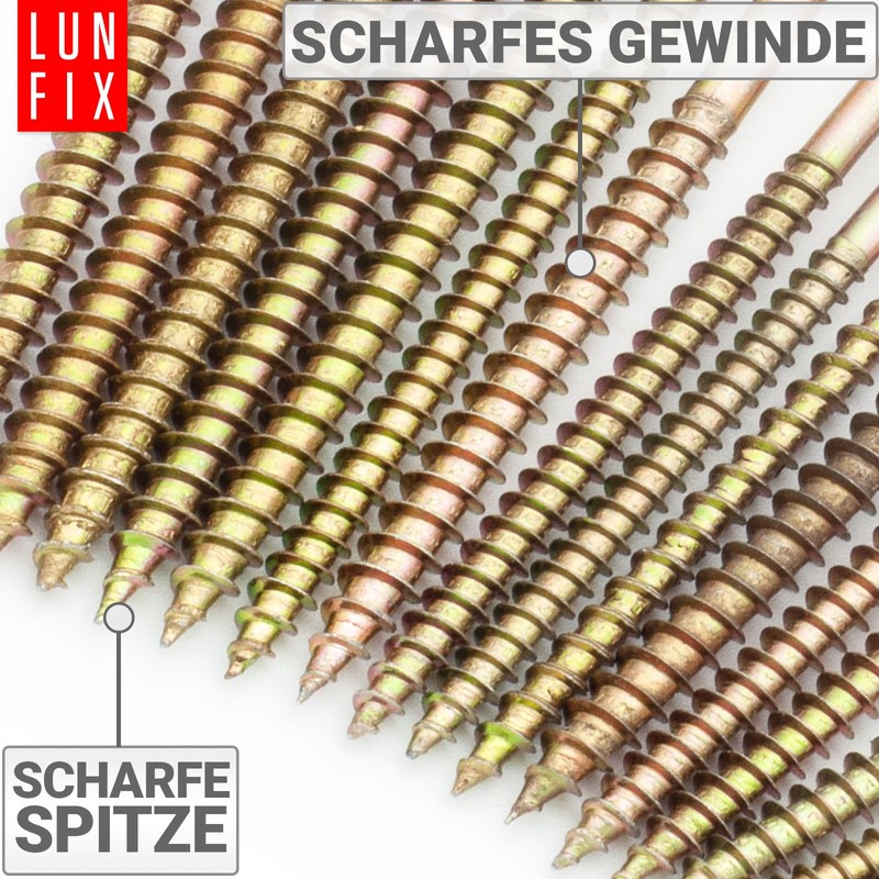 LUN FIX Universal Screw 3.5 x 40 mm - Pack