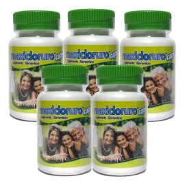 Cloruro Magnesio Cápsulas Maxiproductos 500 Frascos