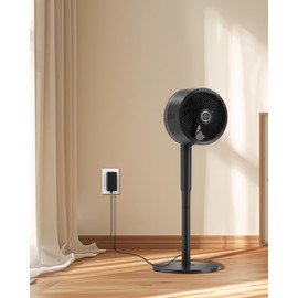 12V Charger Replacement for Shark Flex Breeze Fan, Power Cord Compatible with Shark Fan FA222(WH), FA302(WH)