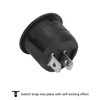 Rocker Switch 5A 250V/10A 125V DIY Waterproof Self-Locking On/Off 3