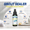Grout Sealer 7oz/200g, Waterproof Penetrating Sealant with Squeeze Tip, Professional