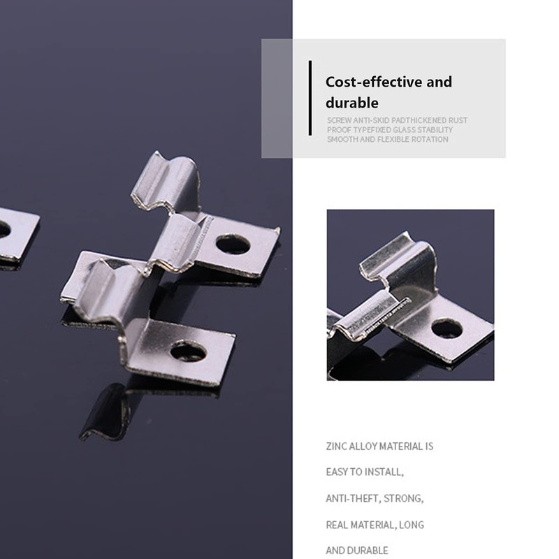 jackfru WPC Clips, 100 Pieces, Patio Clips, WPC Plank Mounting