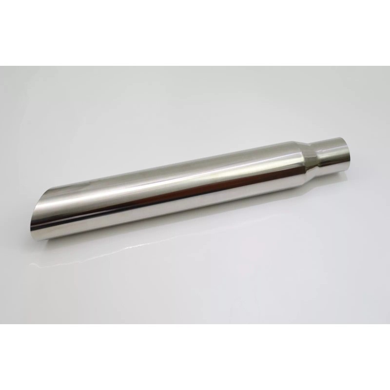 All Out Fab Single straight blast pipe 3" inlet 4"