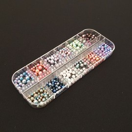 Other brands Nail Nail Art Resin Art Decoration Parts Set Mixed Pearl Cubic Cell / 네일 네일아트 레진아트 꾸미기 파츠 세트 믹스펄 큐빅 셀