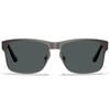 CARFIA Wide Spring Flexible Mens Sunglasses Polarized UV400 Classic Driving