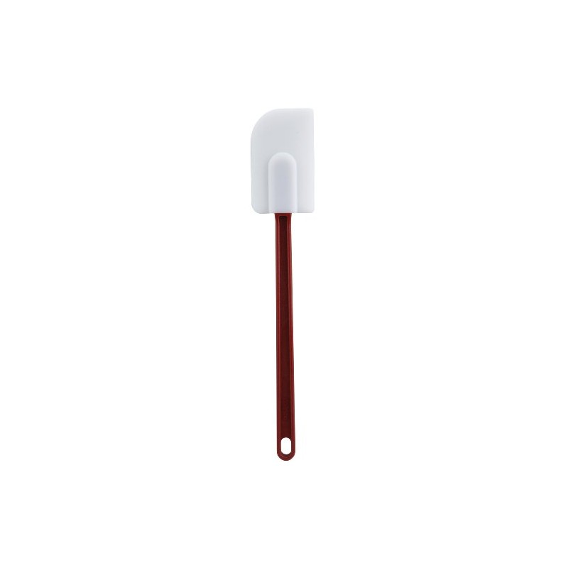 Winco Flat Silicone Spatula, 16-Inch White, Medium