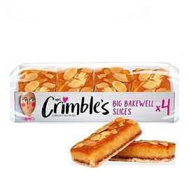 Mrs Crimbles Bakewell Slices (Gluten Free) 200g