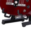 Wooden Miniature Guitar Elegant Mini Electric Guitar Musical Instrument Model