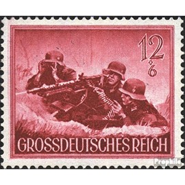 X5 Collection 879Y German Reich 1944 Held Gedenktag Military (Stamps for Collectors)