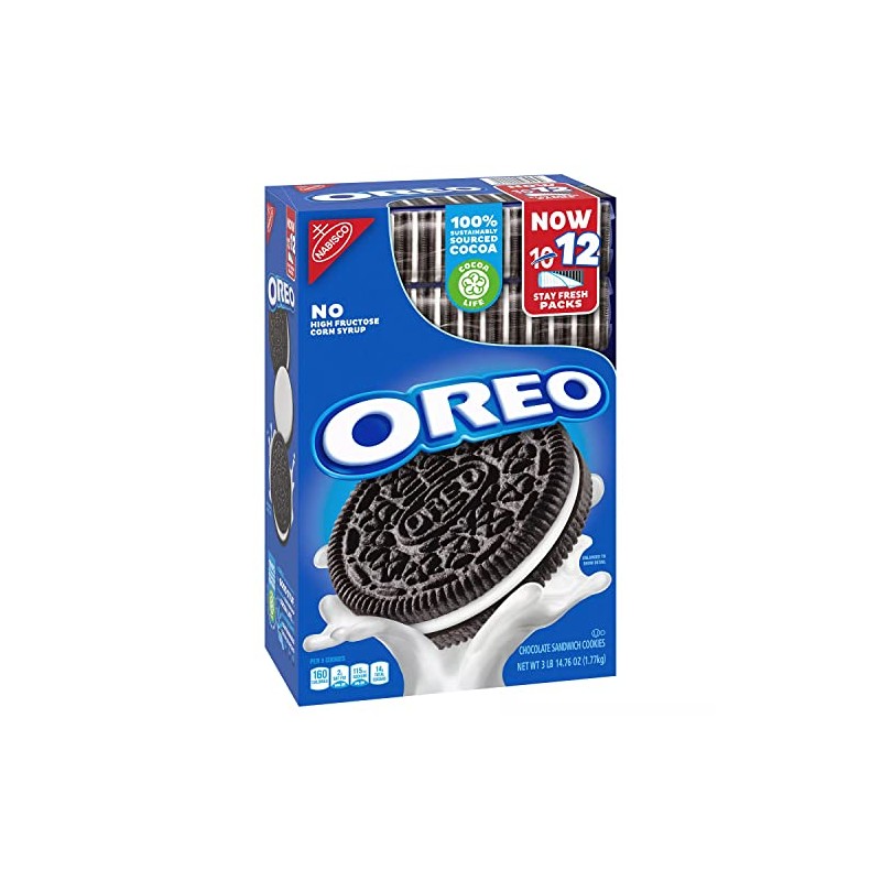 OREO Chocolate Sandwich Cookies (62.76 oz., 12 pk.)