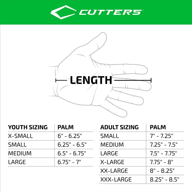 Cutters - Guantes de receptor Game Day Pro LE Multi