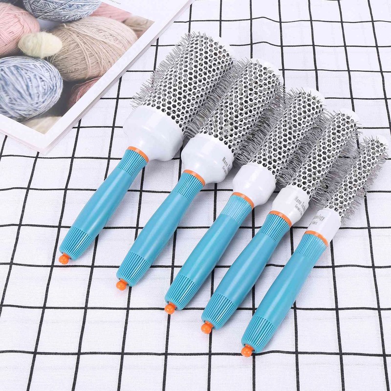 Clickinline Roller Comb Professional 5 Size Hair Dressing Brushes High